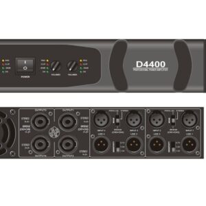 מגבר הספק Seer AMP D4400 – 4 *400 Watt RMS@8Ω