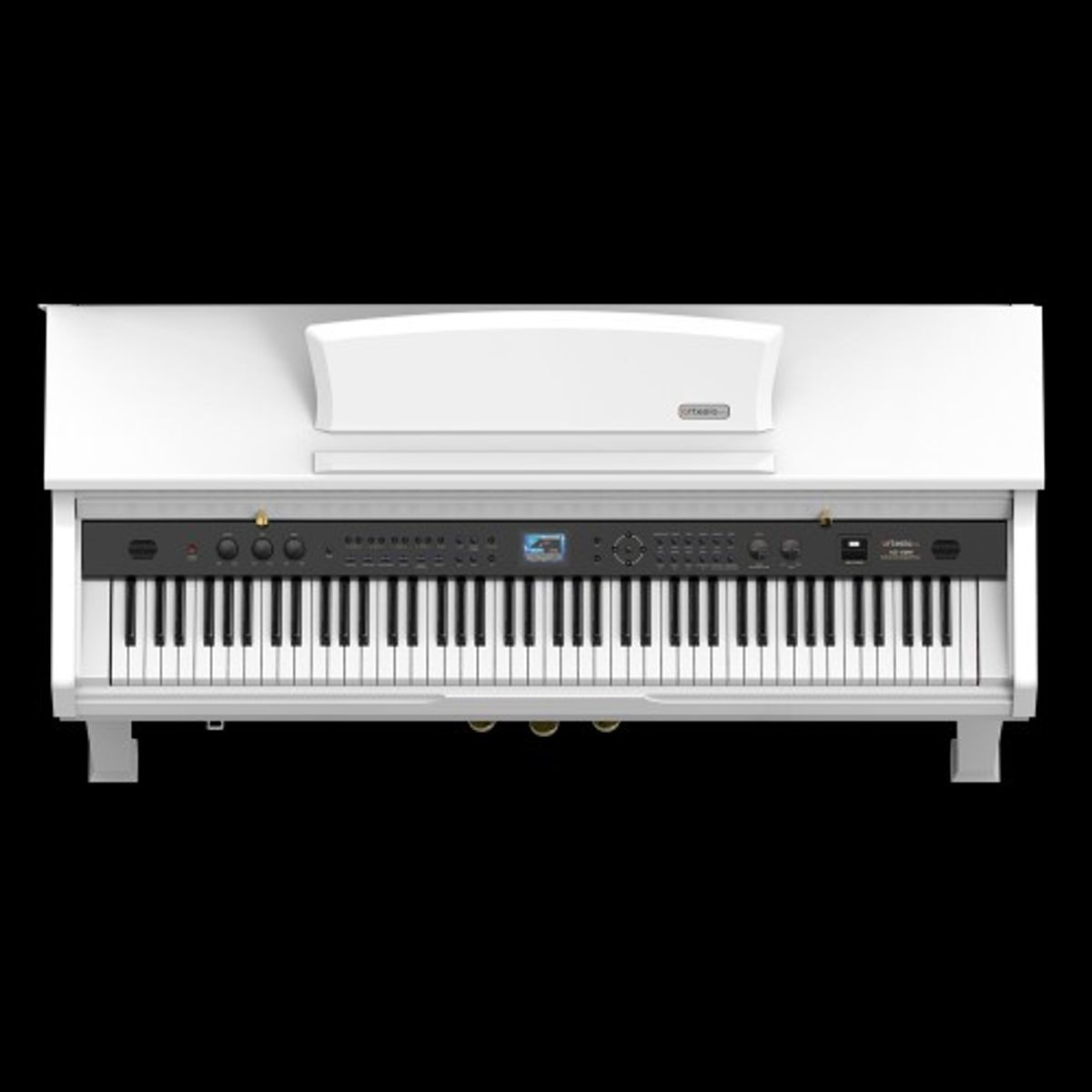 פסנתר Artesia a5 WH – פסנתר כנף חשמלי 2 פסנתר כנף לבן AG50-WHT – מבט 6