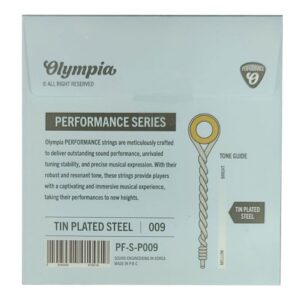 מיתרים Olympia PF-S-P009 – Acoustic / Electric 009 String
