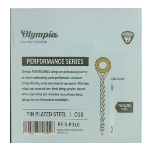 מיתרים Olympia PF-S-P010 – Acoustic / Electric 010 String