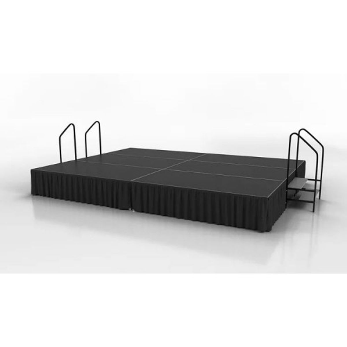 במה Speed Truss S2 20-40 STARES – שתי מדרגות 20-40 ס״מ 3 שתי מדרגות 20-40ס"מ – זווית נוספת
