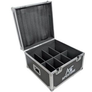 קייס הובלה Apextone CASE PAR-18-8 – קייס ל8 פנסים פיתות