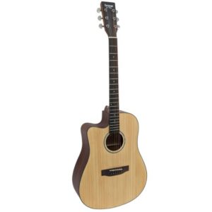 גיטרה SQOE ED60C-HL – גיטרה אקוסטית שמאלית