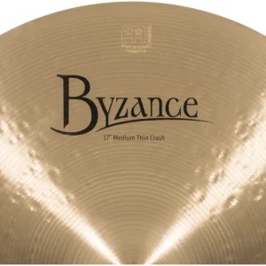 מצילה קראש 17״ Medium thin Byzance
