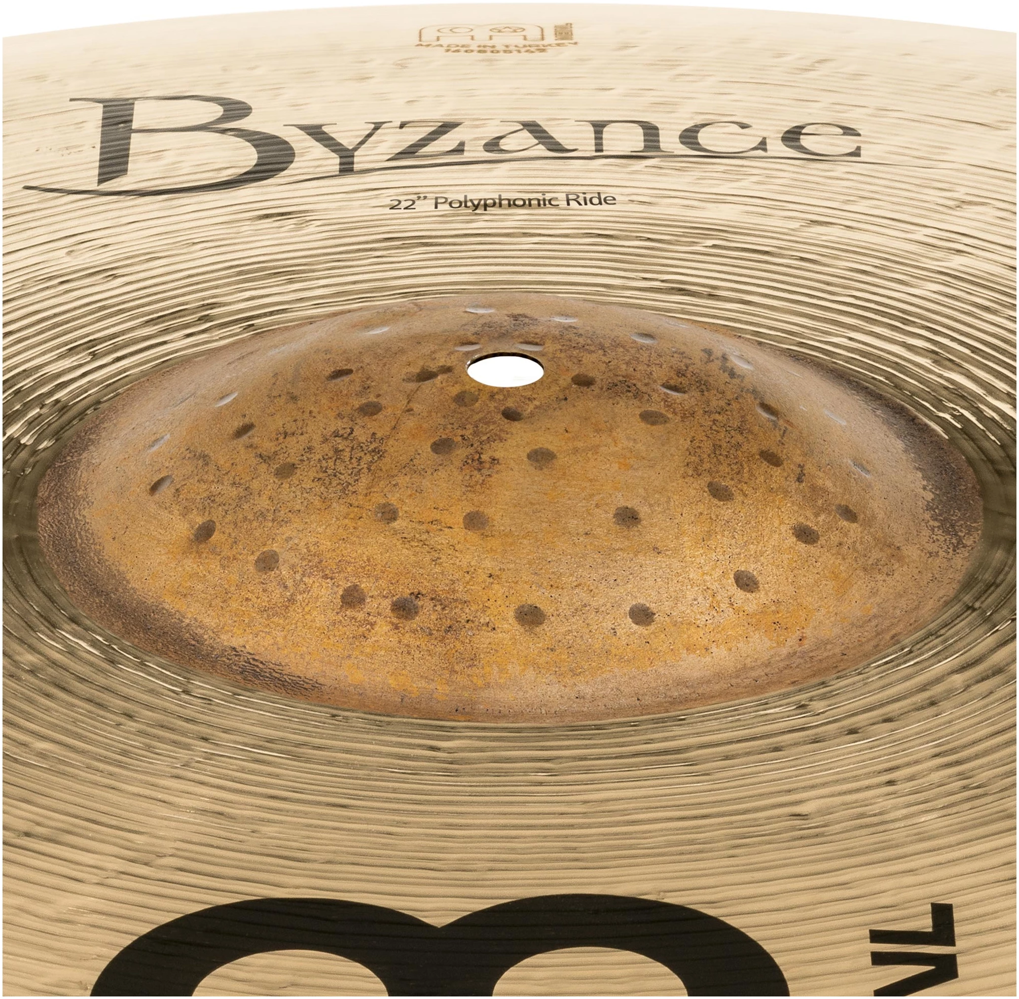מצילה 22" רייד Meinl | B22POR-B 5 מצילה 22" רייד Meinl | B22POR-B - תמונה 5