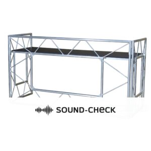 סטנד Apextone ADJ BIG FOLDED – עמדת DJ מתקפלת 2מ.