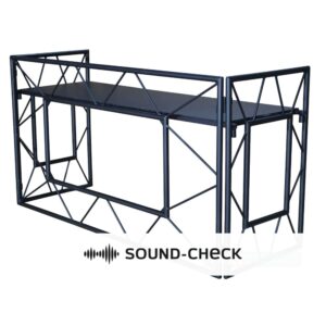 סטנד Apextone ADJ BIG BLC FOLDED – עמדת DJ מתקפלת 2מ.