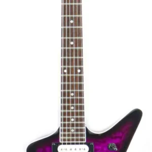 גיטרה חשמלית מדגם Cadillac בגימור Trans Purpleburst