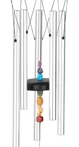 צלצלי רוח מדגם צ’אקרה כסף 25 אינץ Meinl | CMC25S