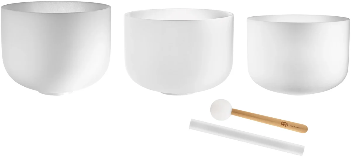 סט קערות קריסטל C3 / E3 / G3, 440 Hz Meinl 2 סט קערות קריסטל C3 / E3 / G3, 440 Hz Meinl Meinl – תמונה 2