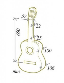 גיטרה קלאסית Cuenca 90 Cedar Top 3 Cuenca 90 Cedar Top גיטרה קלאסית