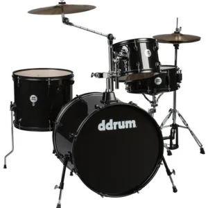 מערכת תופים 4 חלקים ( מלאה ) Black Sparkle