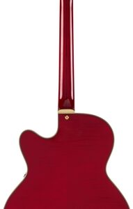 גיטרה חשמלית חלולה + ארגז D’Angelico Excel 59 Trans Cherry