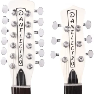 גיטרה חשמלית צוואר כפול Danelectro | DBN612 WTP