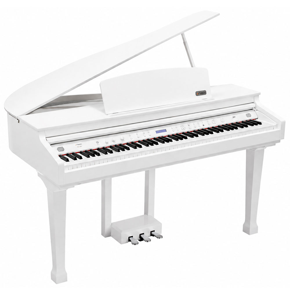 פסנתר Artesia DG-26 WHITE – פסנתר כנף לבן חשמלי 1 פסנתר Artesia DG-26 WHITE – פסנתר כנף לבן חשמלי