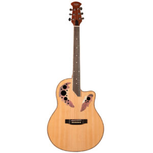 כלי פריטה SQOE ED12 NAT – Ovation Style Guitar