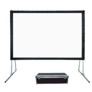 מסך מסגרת מתקפל Apextone FFS-18043 – מסך מסגרת 366×274 ס״מ עם קייס