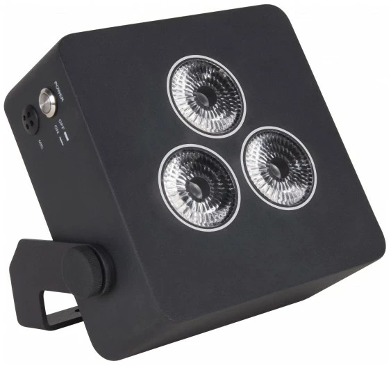 פנס לד רצפתי נטען 3x12W RGBWA-UV 2 פנס לד רצפתי נטען 3x12W RGBWA-UV Sagitter – תמונה 2