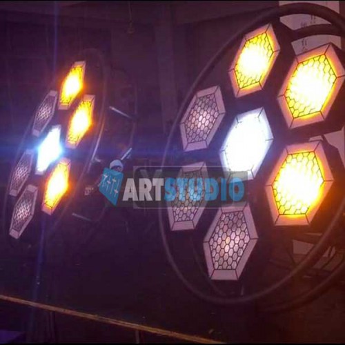 סט 4 פנסי Mini Portman LED COB + קייס 4 HALO HEXA 2 500x500 1.jpg