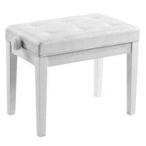 כסא לפסנתר Hailun XD2S WHITE – כסא לפסנתר