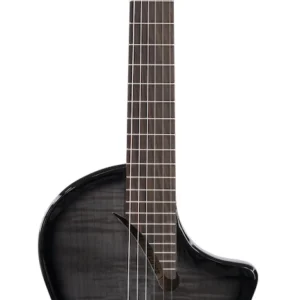 גיטרה קלאסית מוגברת Martinez | HISPANIA SATIN TRBLK
