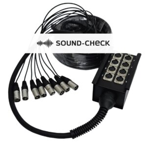 כבל מקצועי STAGE CORE MC K8L20 – מולטיכבל 20מ. 8 XLR