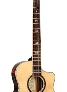 גיטרה בס אקוסטית Ortega KTSM2-4 Ken Taylor טופ Solid Spruce 4 מיתרים