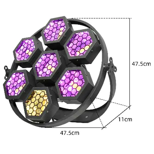 סט 4 פנסי Mini Portman LED COB + קייס 2 MINI PORTMAN 500x500 1.jpg