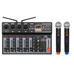 מיקסר BTS MIX UH-510 – מיקסר עם מיקרופונים אלחוטיים