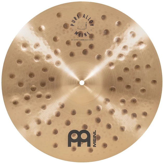 מצילת קראש Meinl Pure Alloy Extra Hammered Crash 18׳ 1 מצילת קראש Meinl Pure Alloy Extra Hammered Crash 18׳ - תמונה ראשית