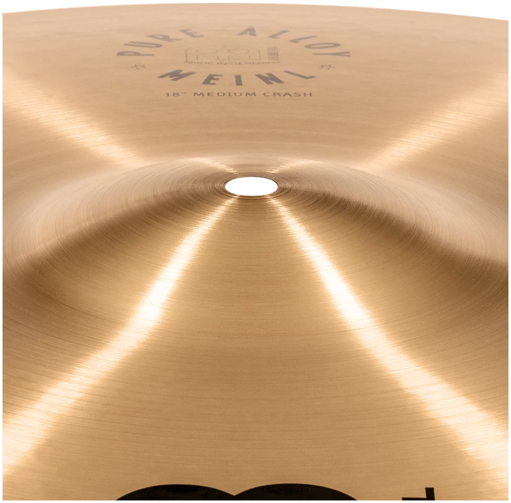 מצילת קראש Meinl Pure Alloy Medium Crash 18׳ 4 מצילת קראש Meinl Pure Alloy Medium Crash 18׳ - תמונה 4