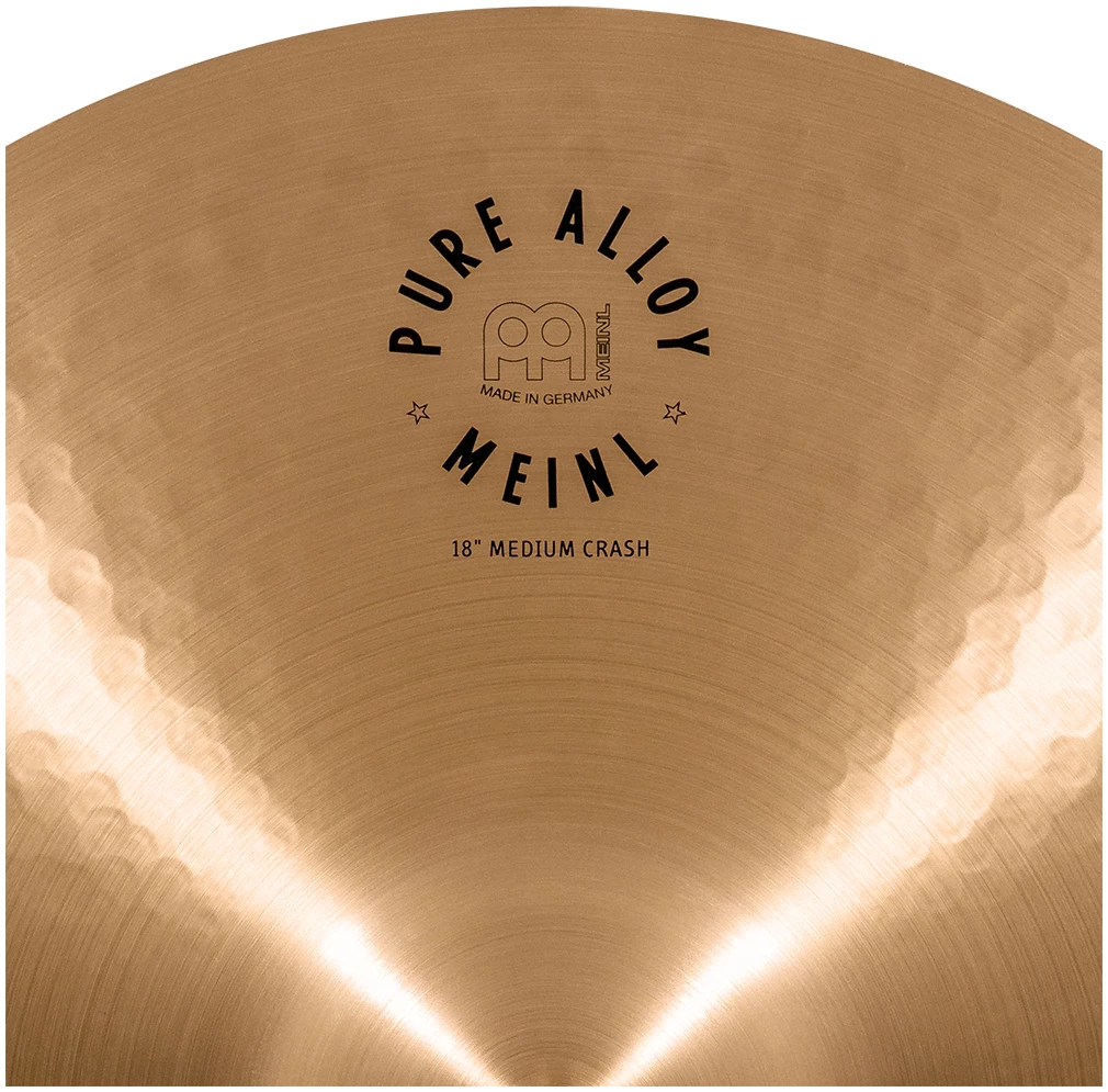 מצילת קראש Meinl Pure Alloy Medium Crash 18׳ 3 מצילת קראש Meinl Pure Alloy Medium Crash 18׳ - תמונה 3