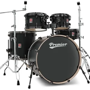 מערכת תופים Premier | Artist Modern Rock | Matte Black
