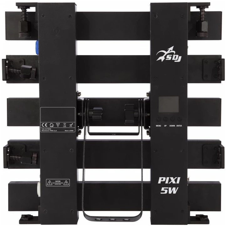 פנס Matix 5×5 הספק 10W RGBW/FC 3 פנס Matix 5×5 הספק 10W RGBW/FC Sagitter – תמונה 3