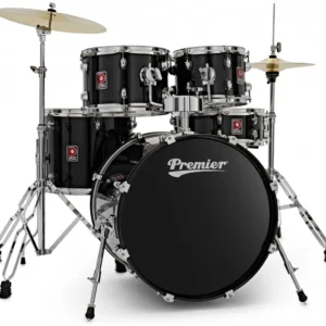 מערכת תופים 5 חלקים 22 Premier | Revolution| Black