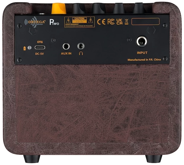 מגבר נטען לגיטרה אקוסטית Ortega PTWO 12W 4 מגבר נטען לגיטרה אקוסטית Ortega PTWO 12W - תמונה 4
