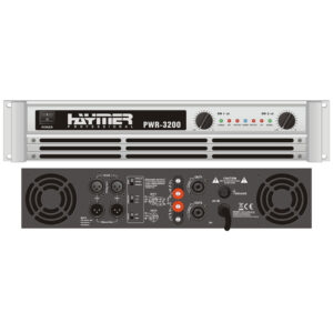 מגבר הספק Haymer Pro HAYMER PWR-3200 – 2x 400W @ 8Ω