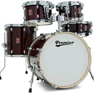 מערכת תופים 5 חלקים בס 20 Premier | Fusion | Cherry Red