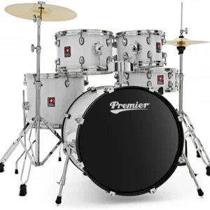 מערכת תופים Premier Revolution 5 חלקים 22 בגימור White