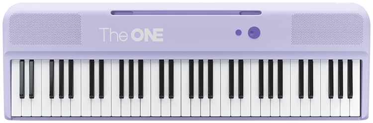 אפליקציה חינוכית לאורגנית The One מדגם COLOR סגול – מקלדת קסמים מוארת עם Bluetooth, לימוד מוסיקה חכם וניידות קלה 1 אפליקציה חינוכית לאורגנית The One מדגם COLOR סגול – מקלדת קסמים מוארת עם Bluetooth, לימוד מוסיקה חכם וניידות קלה - תמונה ראשית