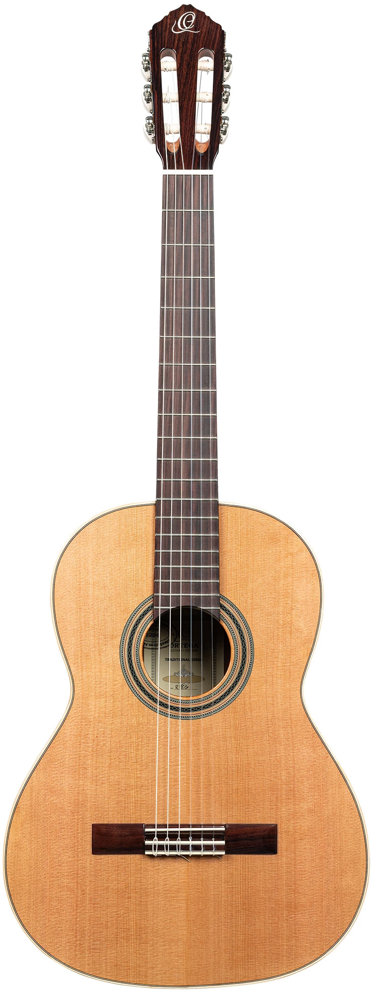 גיטרה קלאסית Ortega R18G Traditional טופ ארז מלא גב Bubinga 2 גיטרה קלאסית Ortega R18G Traditional טופ ארז מלא גב Bubinga - תמונה 2