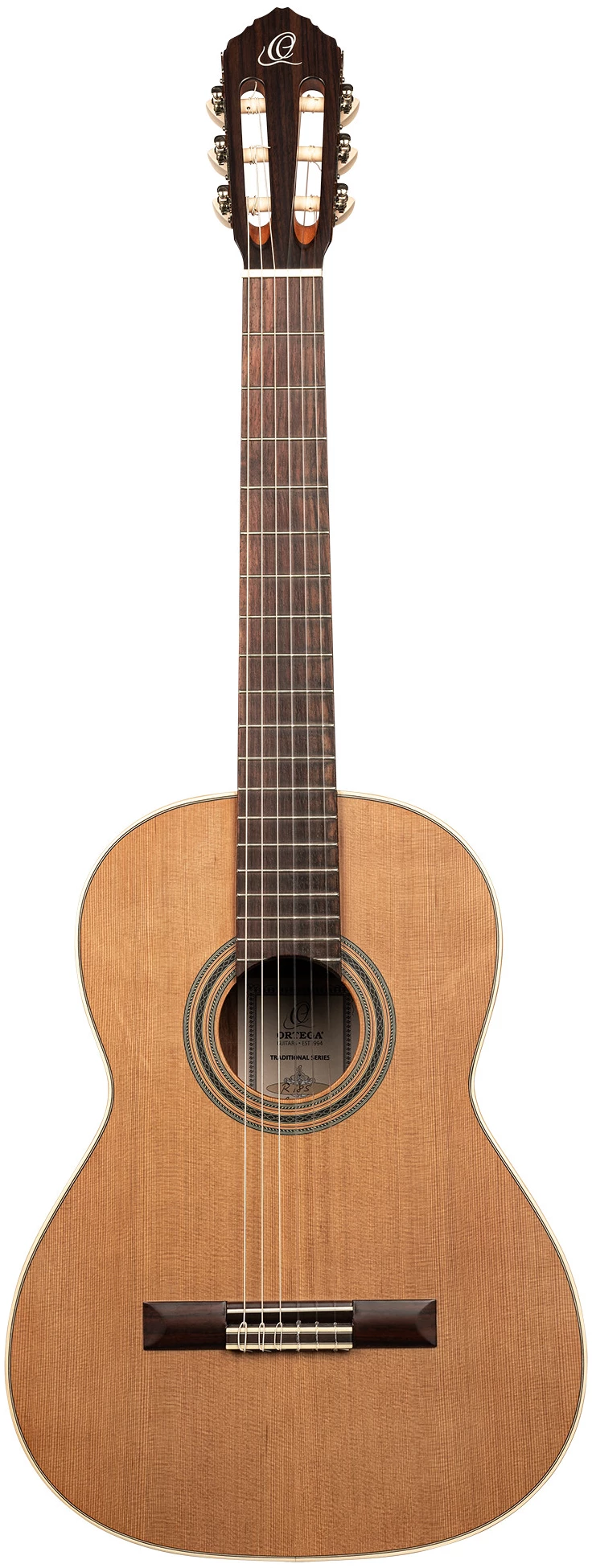 גיטרה קלאסית Ortega R18S Traditional טופ ארז מלא גב Bubinga 2 גיטרה קלאסית Ortega R18S Traditional טופ ארז מלא גב Bubinga - תמונה 2