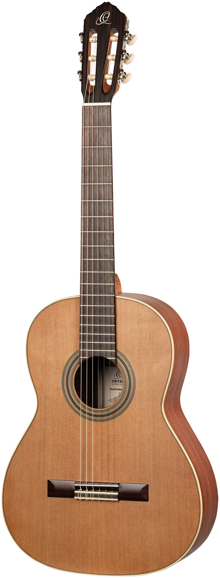 גיטרה קלאסית Ortega R18S Traditional טופ ארז מלא גב Bubinga 3 גיטרה קלאסית Ortega R18S Traditional טופ ארז מלא גב Bubinga - תמונה 3