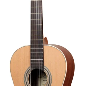 גיטרה קלאסית Ortega R18SSN Traditional טופ ארז מלא גב Bubinga צוואר דק
