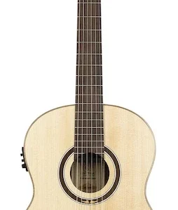 גיטרה קלאסית מוגברת Ortega RE158RWSN Performer חלק עליון Solid Spruce גוף Rosewood