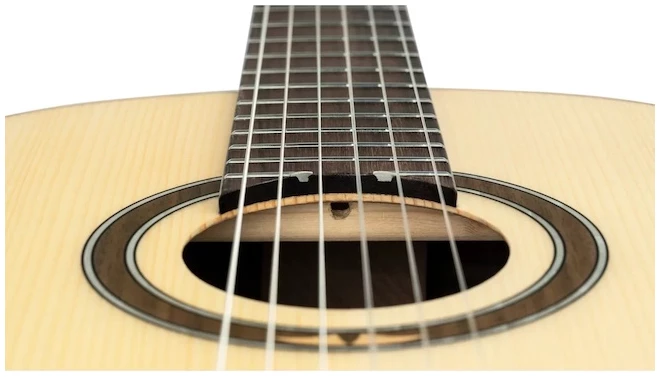גיטרה קלאסית מוגברת Ortega RE158RWSN Performer חלק עליון Solid Spruce גוף Rosewood 7 גיטרה קלאסית מוגברת Ortega RE158RWSN Performer חלק עליון Solid Spruce גוף Rosewood - תמונה 7