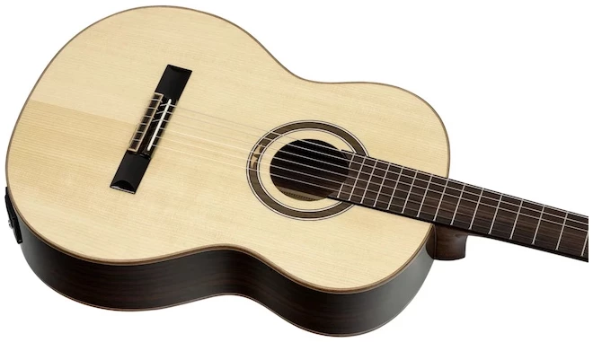 גיטרה קלאסית מוגברת Ortega RE158RWSN Performer חלק עליון Solid Spruce גוף Rosewood 11 גיטרה קלאסית מוגברת Ortega RE158RWSN Performer חלק עליון Solid Spruce גוף Rosewood - תמונה 11