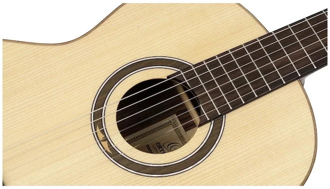 גיטרה קלאסית מוגברת Ortega RE158RWSN Performer חלק עליון Solid Spruce גוף Rosewood 9 גיטרה קלאסית מוגברת Ortega RE158RWSN Performer חלק עליון Solid Spruce גוף Rosewood - תמונה 9