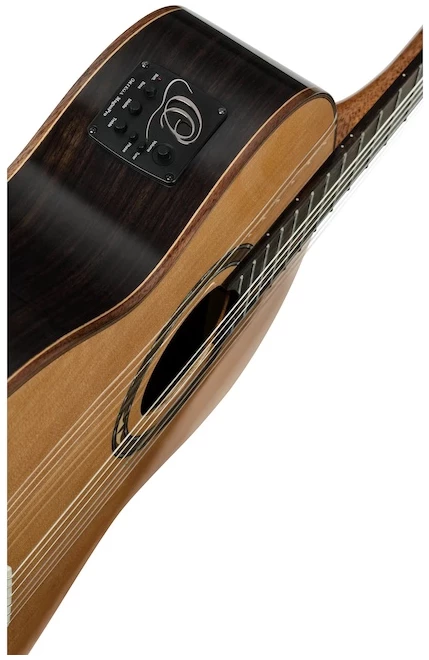 גיטרה קלאסית מוגברת Ortega RE159RWSN Performer חלק עליון Solid Cedar גוף Rosewood 8 גיטרה קלאסית מוגברת Ortega RE159RWSN Performer חלק עליון Solid Cedar גוף Rosewood - תמונה 8