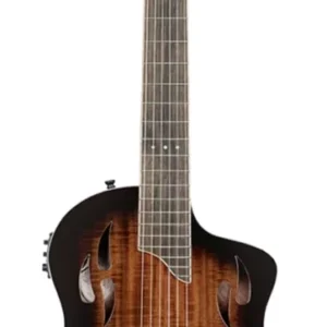גיטרה קלאסית מוגברת Ortega TourPlayer Deluxe RTPDLX-ACA גימור אש (Fire)